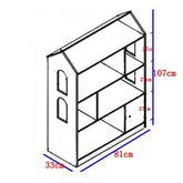 LEKEN Aero Open Roof Bookshelf - Kids Haven